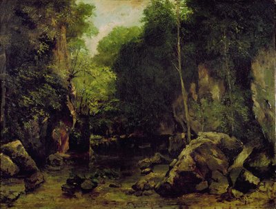 ルピュイノワール、ドゥー 作： Gustave Courbet